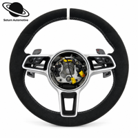 Volant en fibre de carbone pour Porsche 911 981 991 992 718 Macan Panamera Cayenne Taycan Boxster Cayman GT 917 911