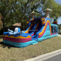 Parcours d'obstacles gonflable d'été GMY Inflatables, château gonflable, articles de location pour événements gonflables