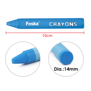 Foska Chất Lượng Cao Đầy Màu Sắc Bút Chì Màu Mượt Không Độc Hại Nghệ Thuật Vẽ 10 12 Màu Sắc Bút Chì Màu Bộ Trẻ Em Giáo Dục Sơn Stick Crayon Bộ - Product Image 2