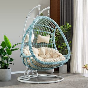 <span class=keywords><strong>Silla</strong></span> Colgante Tipo Nido de Pájaro de Mimbre <span class=keywords><strong>para</strong></span> Interiores, Hamaca <span class=keywords><strong>para</strong></span> Balcón, Dormitorio, Hogar, <span class=keywords><strong>Silla</strong></span> Colgante Tipo Huevo <span class=keywords><strong>para</strong></span> Descansar - Product Image 3