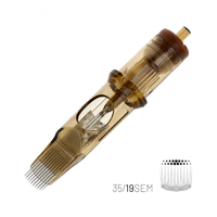 Aiguilles de tatouage originales Kwadron vente en gros 20 pièces/boîte aiguilles de tatouage à cartouche de haute qualité jetables 0.35mm bord souple Magnum