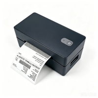 Impresora Térmica de Escritorio Compacta con Botones Físicos, BT/USB, 160 mm/s, sin Tinta, Etiquetas Multitamaño para Envíos y Venta Minorista