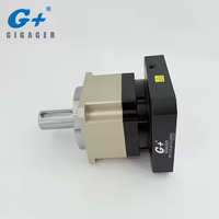 G + GPB142 Gearbox planet Helical torsi tinggi peredam kecepatan ukuran besar untuk motor Servo/Stepper