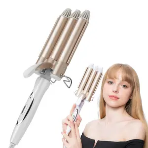 Profession eller Lockens tab Elektrisches Styling Keramik glätter 3 Barrel Perm Rollers Föhn Werkzeuge Locken wickler