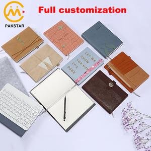 Customizable Deboss logo Vintage PU Leather Cover Planner Lockable <strong>Diary</strong> Journal Notebook <strong>with</strong> <strong>Lock</strong> - Product Image 6