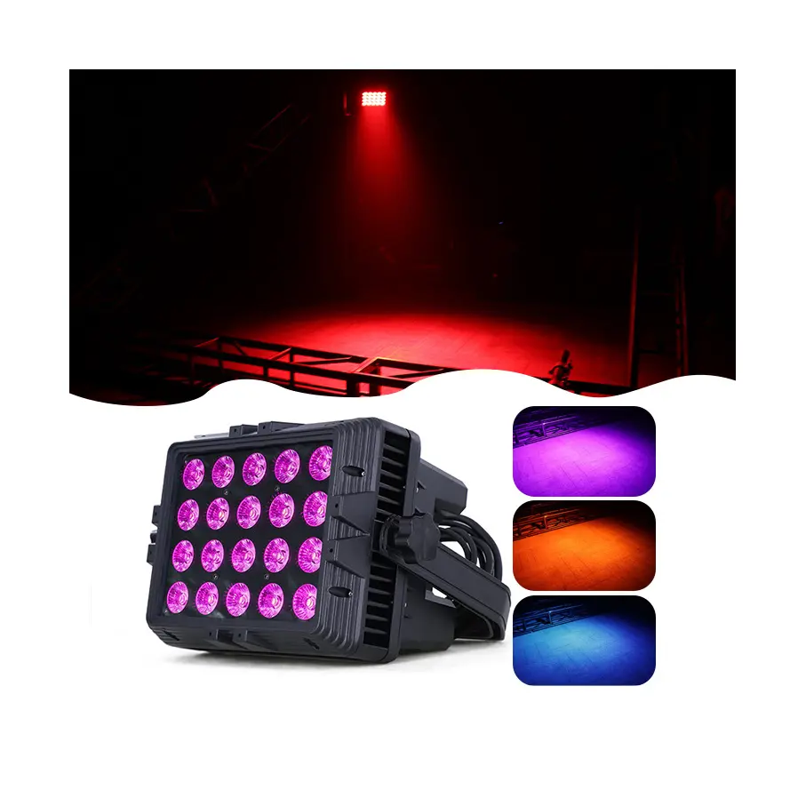 Building Outdoor Waterproof Dmx Led Flood Light Price For Event Stage Show