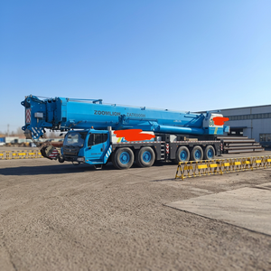 Grue sur camion hydraulique tout-terrain Zoomlion ZAT6000H 600 tonnes d'occasion 0086 18117060100, flèche à huit sections, moteur et pompe, modèle 2018 - Product Image 2