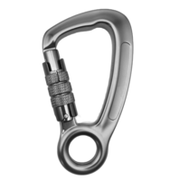 Mousqueton d'escalade en aluminium à œil fixe 30kN, crochets de sécurité robustes, connecteurs d'escalade pour alpinisme, travaux en hauteur, sauvetage