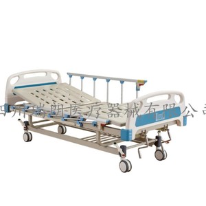 Cama Médica Suiza RC-004ABS-6666 2200*980*500mm, Cama de Hospital Manual con Doble Manivela y Función de Elevación - Product Image 1