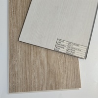 Revêtement de sol en vinyle composite pierre-plastique (SPC) à emboîtement, motif chevrons, antidérapant, ignifuge, imperméable, 4mm 5mm 6mm 7mm
