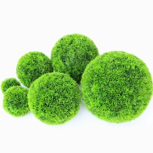 Adorno <span class=keywords><strong>de</strong></span> jardín <span class=keywords><strong>de</strong></span> alta calidad césped Artificial bola <span class=keywords><strong>de</strong></span> plástico Topiary verde <span class=keywords><strong>de</strong></span> hierba <span class=keywords><strong>boda</strong></span> bolas <span class=keywords><strong>de</strong></span> flores - Product Image 2