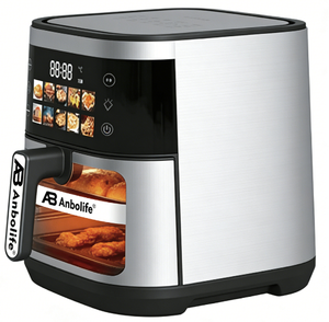 ANBOLIFE 2026 10L 2200W NUOVA <span class=keywords><strong>FRIGGITRICE</strong></span> <span class=keywords><strong>AD</strong></span> <span class=keywords><strong>ARIA</strong></span> ECONOMICA CON DISPLAY DIGITALE IN VETRO, SMART, DALLA PRODUZIONE DIRETTA PER USO COMMERCIALE E DOMESTICO - Product Image 3