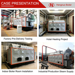 Chaudière à vapeur horizontale à tubes de feu certifiée série DZH, à <span class=keywords><strong>bois</strong></span> et biomasse, avec fonctions automatiques pour le séchage et l'élevage - Product Image 6