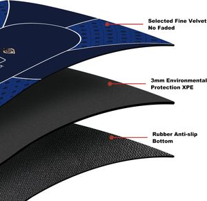 Tapis de <span class=keywords><strong>poker</strong></span> personnalisé en caoutchouc naturel et tissu technique antidérapant, prix de gros, pour Texas Hold'em, OEM - Product Image 3