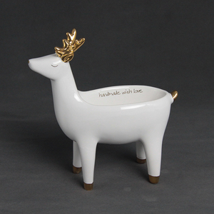 Phong Cách Bắc Âu Động Vật Dễ Thương Để Bàn Gốm Chậu Cây Mọng Nước - Product Image 4