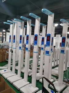 Quy mô cho người lớn BMI siêu âm đồng tiền hoạt động 300kg cân bằng điện tử thông minh tự động đo chiều cao và trọng lượng quy mô - Product Image 6