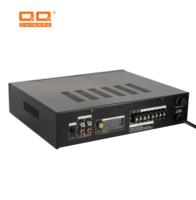 QQCHINAPA Amplificateur de puissance audio numérique Blue Tooth avec USB, carte SD et télécommande sans fil