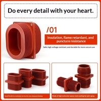 Kabinet Jaringan Ring Pabrikan dengan Isolator TG3-12-20-40.5 Epoxy Wall Bushing 12KV Tegangan Menengah Kabinet Ring Kustom