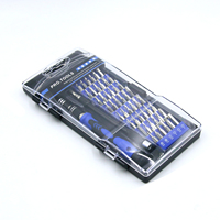 Juego de Destornilladores Magnéticos 80 en 1 con Bolsa Oxford Portátil, Kit de Herramientas Manuales para Reparación de Teléfonos Móviles y Computadoras Portátiles MYJ-801 Magn