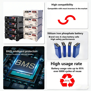Système solaire photovoltaïque Stock Grid 5-20KW IP65 CAN avec stockage de <span class=keywords><strong>batterie</strong></span> solaire, onduleur tout-en-un avec <span class=keywords><strong>batterie</strong></span> intégrée - Product Image 2