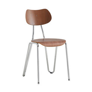 N Chair Wooden <b>Backrest</b> Chair Modern Minimalist Design Dining Chair Adult Use - Product Image 1