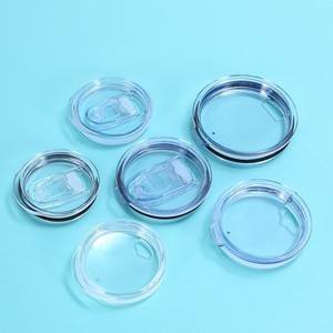 Wholesale Transparent Plastic Leakproof Replacement Lids for Coffee Mugs Sippy Cups <b>Car</b> Tumblers Reusable Drinkware Accessories - Product Image 1