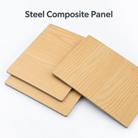 Panneau composite en acier noir mat de 3 mm pour revêtement de cloison de bureau