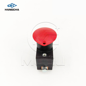 Albright ED250 Heavy Duty Emergency Disconnect Switch – DC Manual Contactor, 250A, Push Button Red