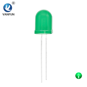 Đèn <span class=keywords><strong>LED</strong></span> dạng hạt Vanfun F10 10mm, màu đỏ/xanh lá/vàng/xanh dương, góc nhìn 120 độ, lắp đặt xuyên lỗ, nguồn điện 3V - Product Image 4