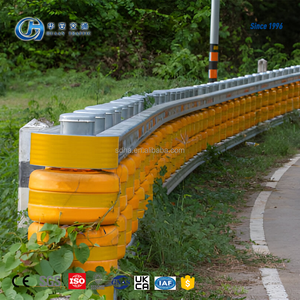 高品質鋼ロードローラーバリア高速道路および屋外道路安全ガードレール用中国製 - Product Image 1