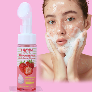 Espuma Limpiadora <span class=keywords><strong>Facial</strong></span> Suave, Mousse Exfoliante, <span class=keywords><strong>Limpiador</strong></span> de Poros, Mousse Humectante para el Cuidado de la <span class=keywords><strong>Piel</strong></span> con Cepillo para una Sensación de Frescura - Product Image 1