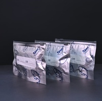 Sac à fermeture éclair en papier aluminium réutilisable écologique emballage de stockage de viande congelée poulet sacs de conservation frais pour aliments congelés