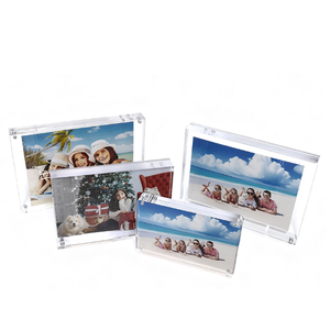 Tùy Chỉnh Trong Suốt Acrylic Từ Khung Ảnh Rõ Ràng Hiển Thị Khung Hiển Thị Đứng Khung Cho Hình Ảnh - Product Image 4