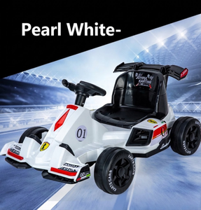 Go Kart de Carreras Eléctrico para Niños de 12V 4.5Ah, Convertible, con USB, MP3, Tablero de Instrumentos y Control Remoto para Padres - Product Image 3
