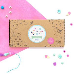 Kit promozionale fai da te personalizzato per mare e conchiglie Kit per creazione di corde per ragazze Kit di disegno per bambini - Product Image 1