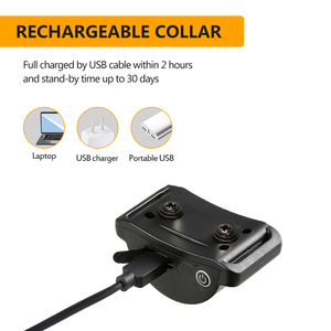 Nuevos productos de entrenamiento para mascotas, pantalla <span class=keywords><strong>Digital</strong></span> Led, recargable, USB, <span class=keywords><strong>collar</strong></span> antiladridos para perros - Product Image 4