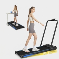 Tapis roulant électrique pliable ultra silencieux, vitesse réglable, pour le bureau, à poser sous le bureau