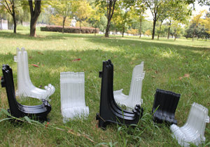 7.5-24.5cm chiều cao nhựa gấp tấm hiển thị stande Acrylic tấm giá vẽ trang trí tấm chủ trong rõ ràng và màu đen - Product Image 4