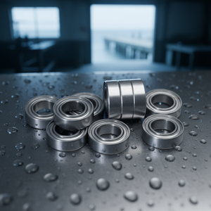 ตลับลูกปืนเม็ดกลมสแตนเลส CE ROHS SUS304 ครบชุด ตลับลูกปืนร่องลึก SMR S60 S62 S63 S16 S68 S69 รับผลิตตามแบบ OEM - Product Image 4