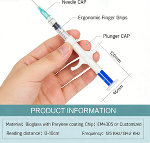 2.12x12 मिमी FDX-B रैफिड कुत्ते माइक्रो चिप पशु आईडी माइक्रोचिप पशु पशु चिप - Product Image 4