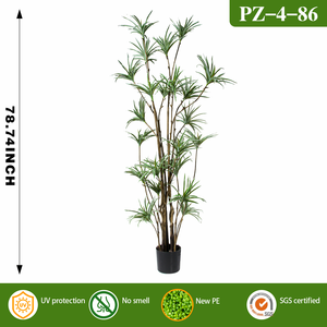 RUOPEI Dracaena Marginata Pianta Artificiale, Albero Finto Ignifugo, Ecologico, Inodore, Vegetazione Tropicale per Interni Domestici - Product Image 5
