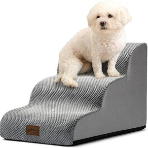 Customized pet <b>dog</b> ladder/steps for getting onto a bed, small <b>dog</b> ladder/ramp, non-slip climbing ladder, bedside/<b>sofa</b> ladder, - Product Image 1