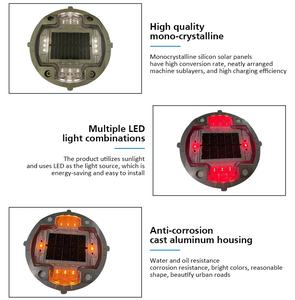 Balises routières solaires LED, feux de détresse routiers, feux de signalisation de sécurité routière, disques de sécurité routière, balises LED, feux de détresse conformes aux normes pour voiture - Product Image 6