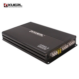 เครื่องขยายเสียงรถยนต์ Kuerl รุ่น AB80.4 12V 4 แชนแนล สำหรับระบบเครื่องเสียงในรถยนต์ - Product Image 4