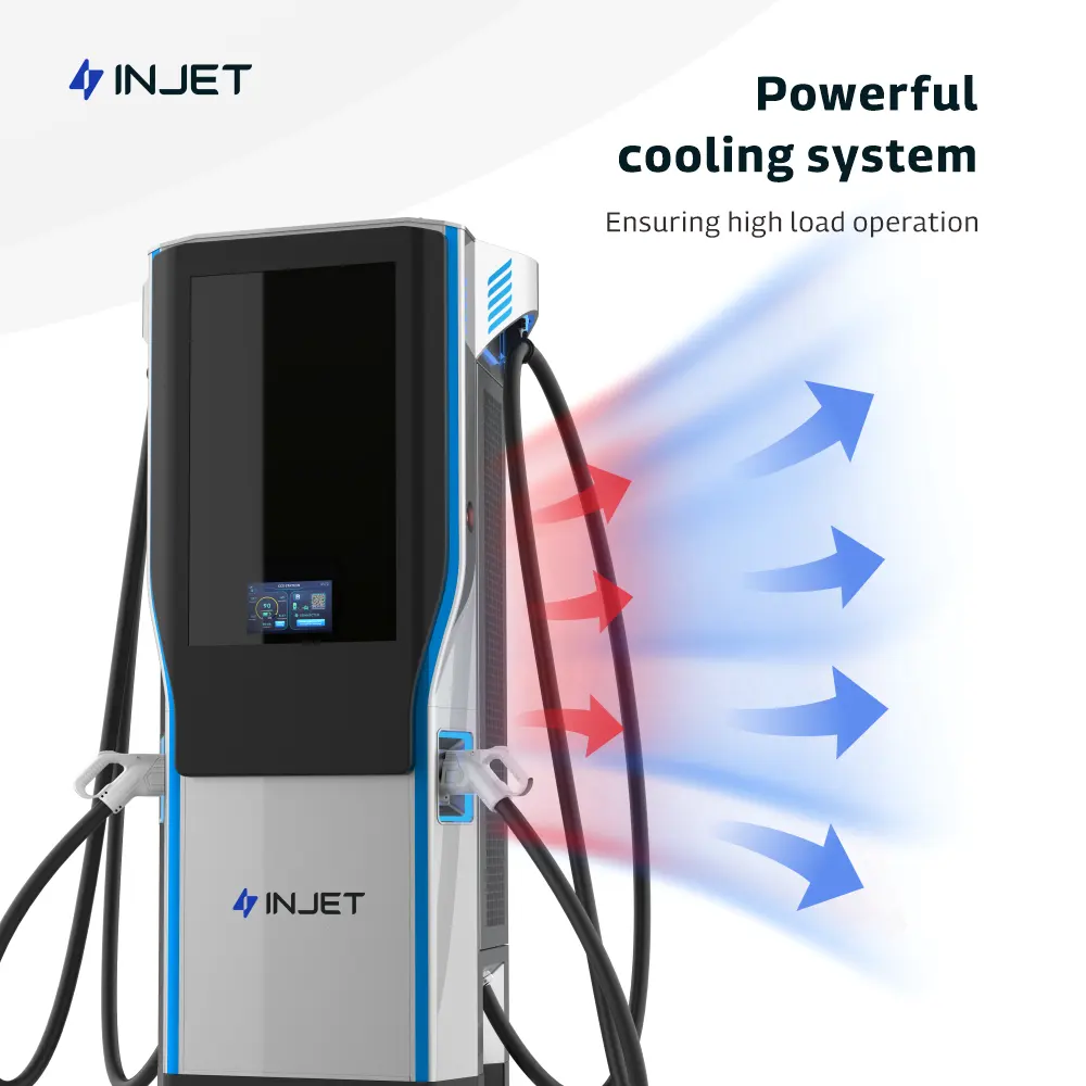 60kw 250kw 200kw 레벨 3 바닥 장착형 Evses 충전기 상업용 전기 자동차 자동차 버스 고속 충전 스테이션 DC 급속