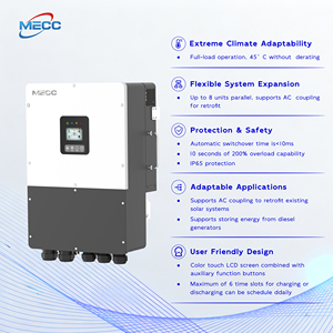 <span class=keywords><strong>Inversor</strong></span> híbrido de sistema solar de EE. UU. 8-15kW Fase dividida 120V 240V 48V IP65 en <span class=keywords><strong>inversor</strong></span> de energía solar fuera de la red - Product Image 2