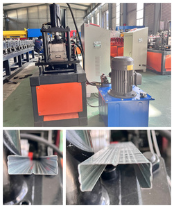 Tự động khung thép kênh đục lỗ C U Z <span class=keywords><strong>W</strong></span> M V t xà gồ cuộn tạo thành máy - Product Image 3