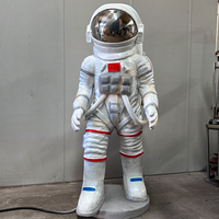 Modèle d'animatronique d'astronaute personnalisé pour intérieur, construction métallique pour parcs à thème, centres commerciaux, parcs d'aventure et aires de jeux publiques