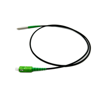 Cable de Fibra Óptica FTTH con Excelente Estabilidad de Temperatura, Cubierta de PVC, Conector SC APC, Cable de Conexión