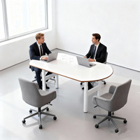 Station de travail intelligente commerciale à 4 moteurs Capacité de 440 lb Cadre robuste Bureau électrique à 4 pieds réglable en hauteur